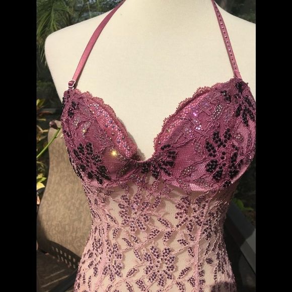 !SEE VIDEO! CLAUDIO MILANO SWAROVSKI CRYSTAL DRESS - Picture 8 of 17